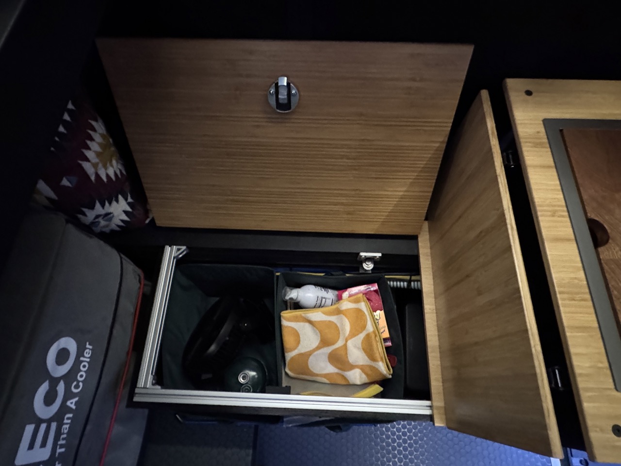 Interior Pantry Bench Up